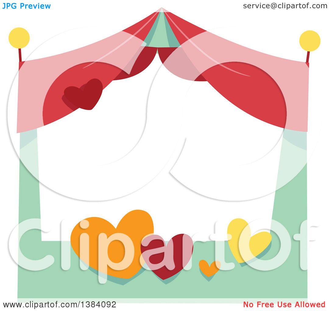 1080x1024 Clipart Of A Festival Carnival Booth Stand