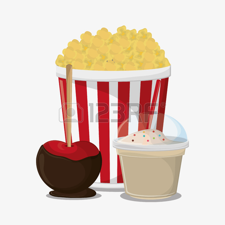 450x450 Candy Cotton Icon. Fast Carnival Food And Menu Theme. Colorful