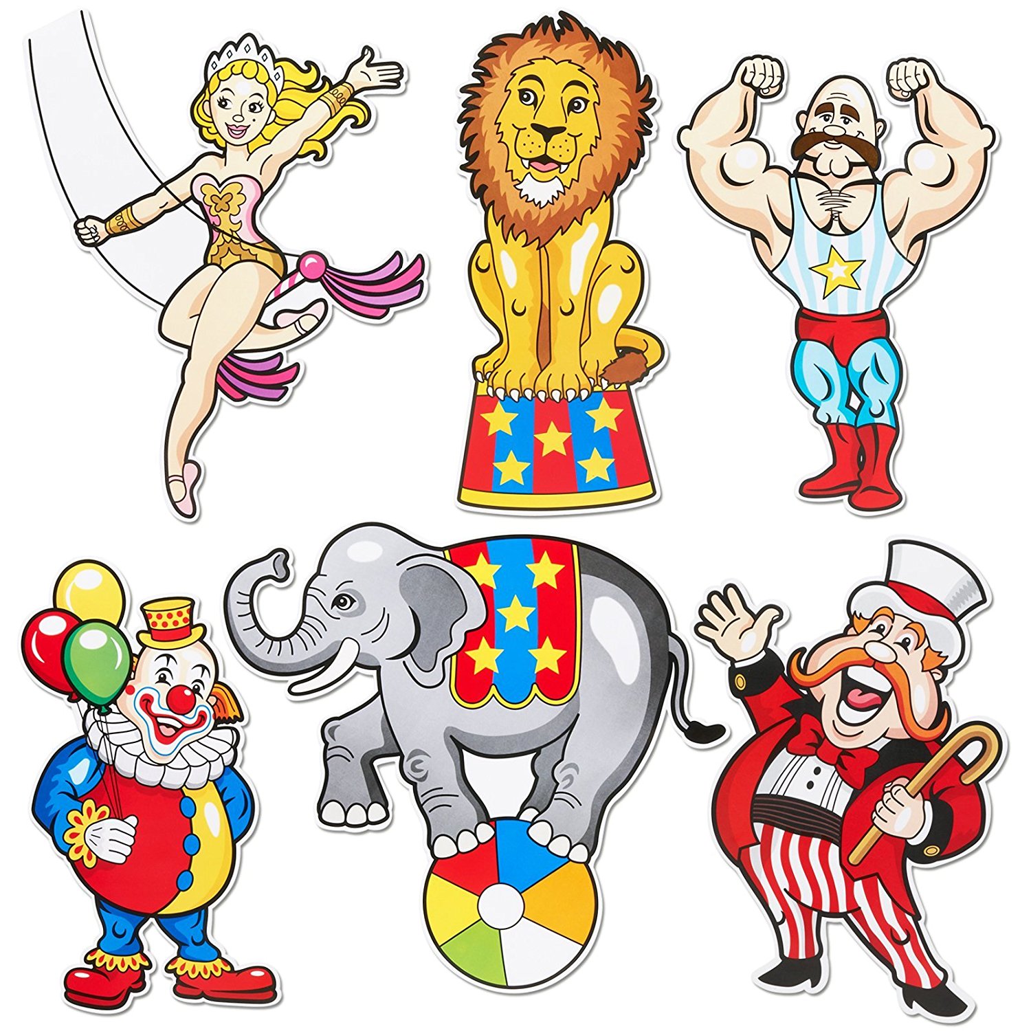 1500x1500 Fun Express Carnival Cutouts Party Supplies Toys Amp Games