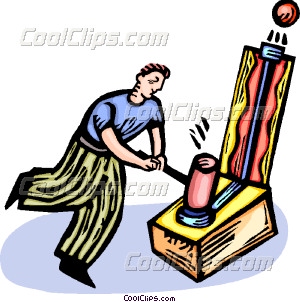 300x302 Man Playing Carnival Games Vector Clip Art