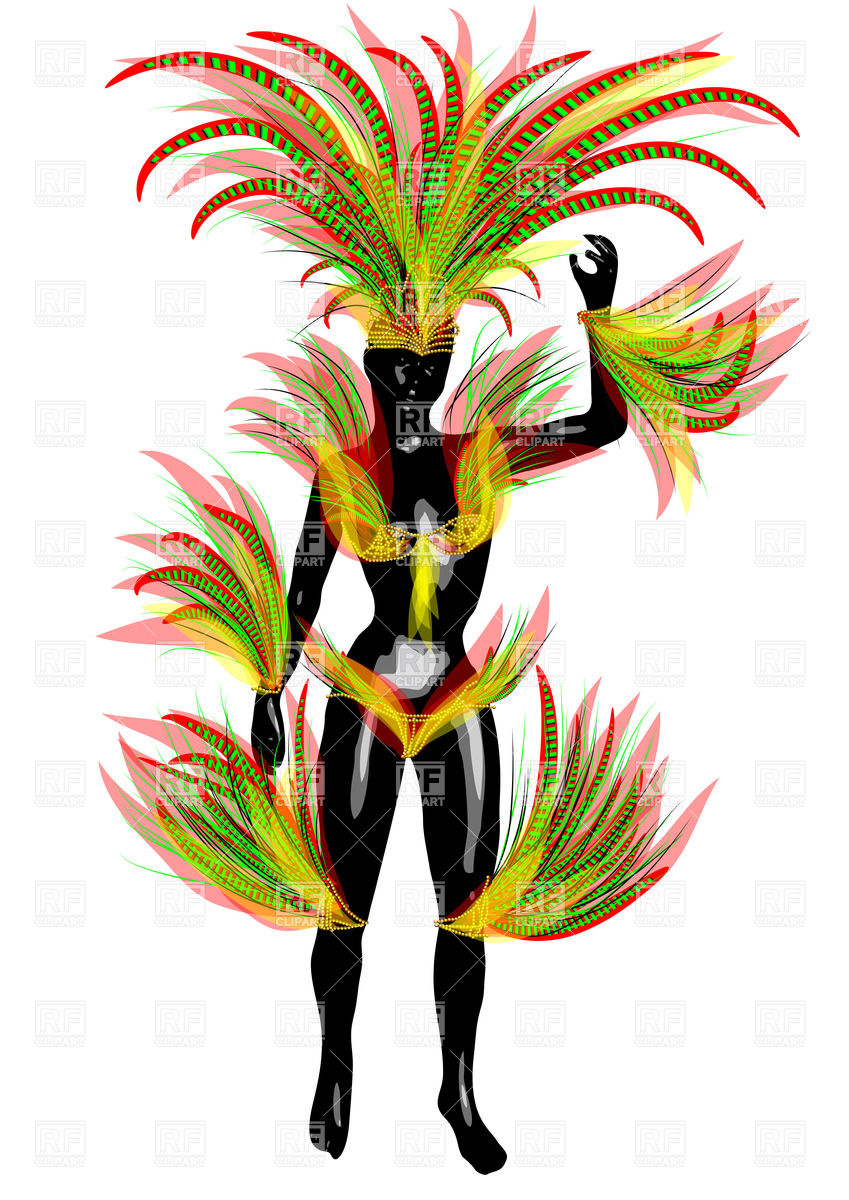 849x1200 Carnival Clipart Headpiece