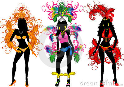 400x283 Old Woman Carnival Clipart