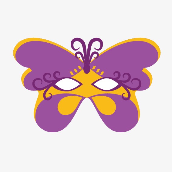 567x568 Purple Mask, Prom, Carnival, Mask Png And Vector For Free Download