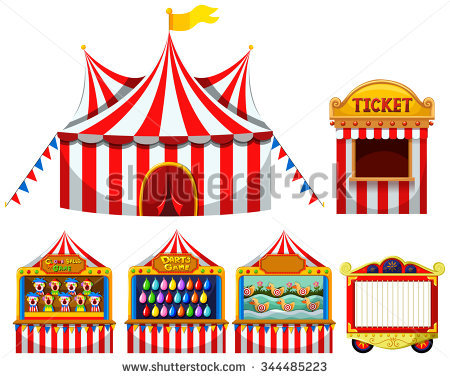 450x378 Circus Clipart Carnival Games