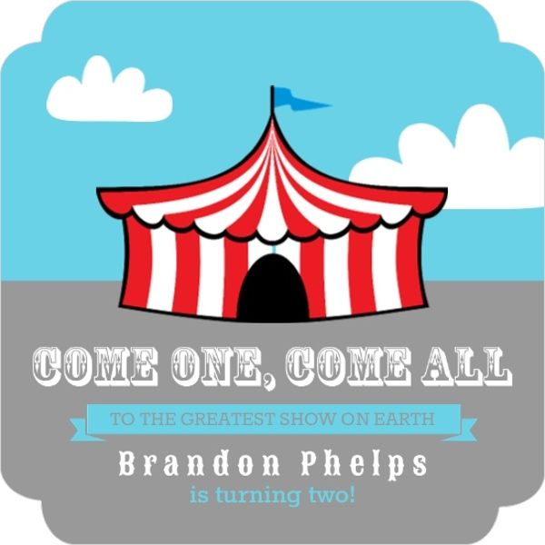 600x600 31 Best Circus Themed Birthday Images Banners