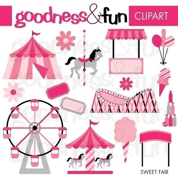 570x570 Carnival Clipart Pastel