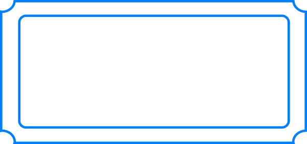 600x281 Blank Event Ticket Template