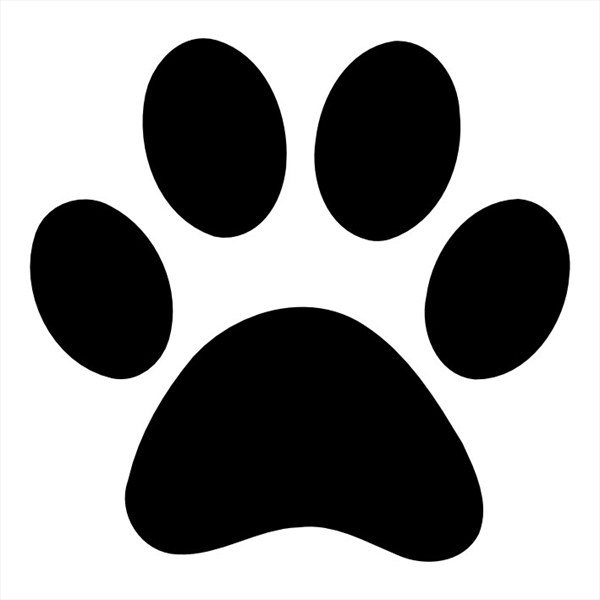 600x600 Best Photos Of Panther Paw Print Template