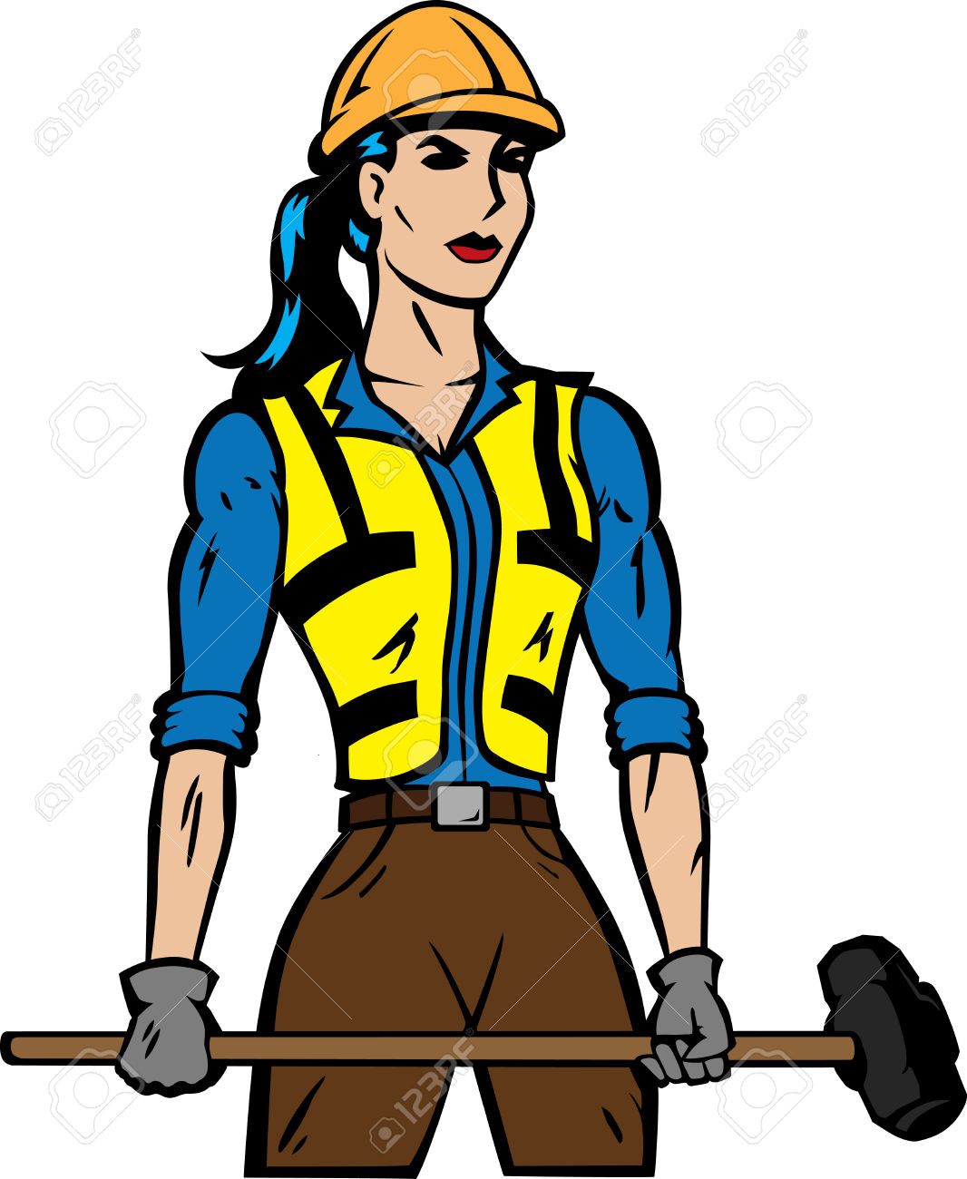 1066x1300 Woman Clipart Carpenter