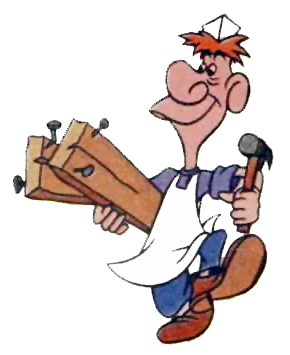 290x355 Carpenter Clipart