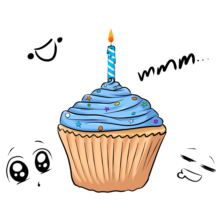 900x900 Cup Cake Gifs