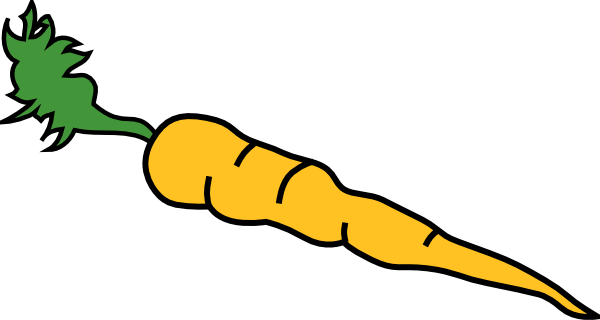 600x320 Carrot Clip Art