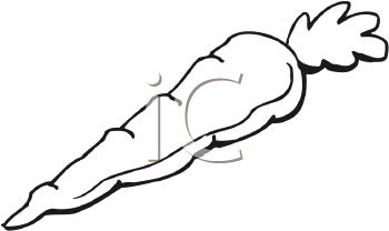350x208 Picture Of An Outline Of A Fresh Carrot In A Vector Clip Art
