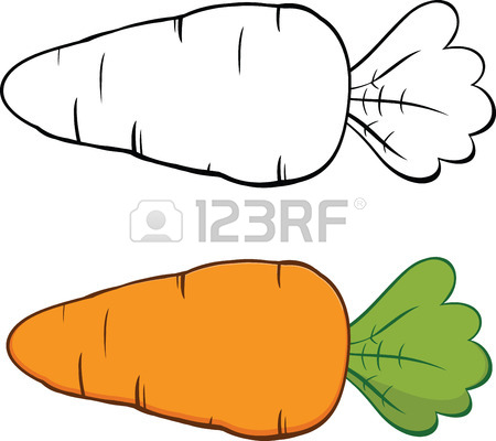 450x400 Cartoon Carrot Set Collection Royalty Free Cliparts, Vectors,