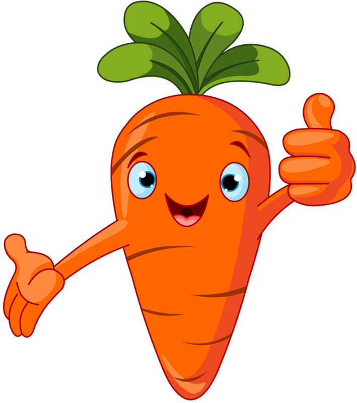 709x800 Scary Clipart Carrot