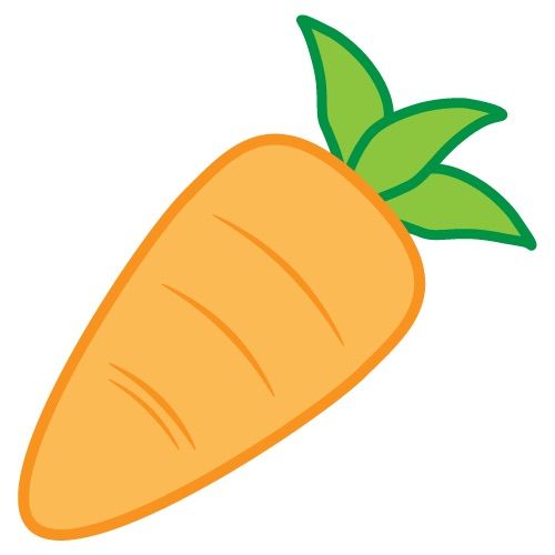 Carrots Clipart Black And White