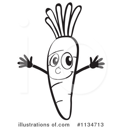 Carrots Clipart Black And White | Free download on ClipArtMag