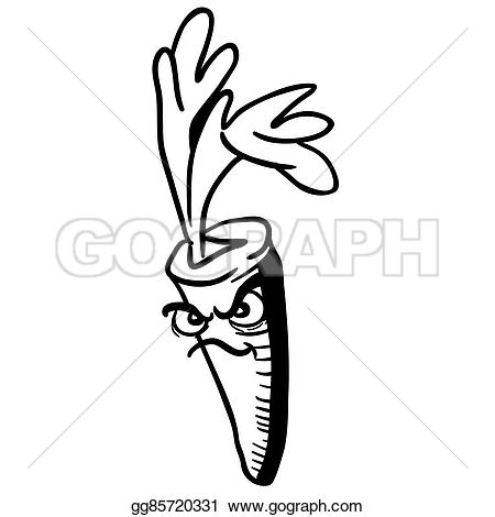450x470 Carrot Clipart Angry
