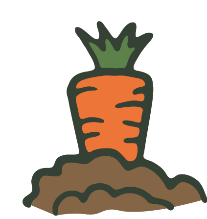 423x447 Carrot Clipart Carrot Garden