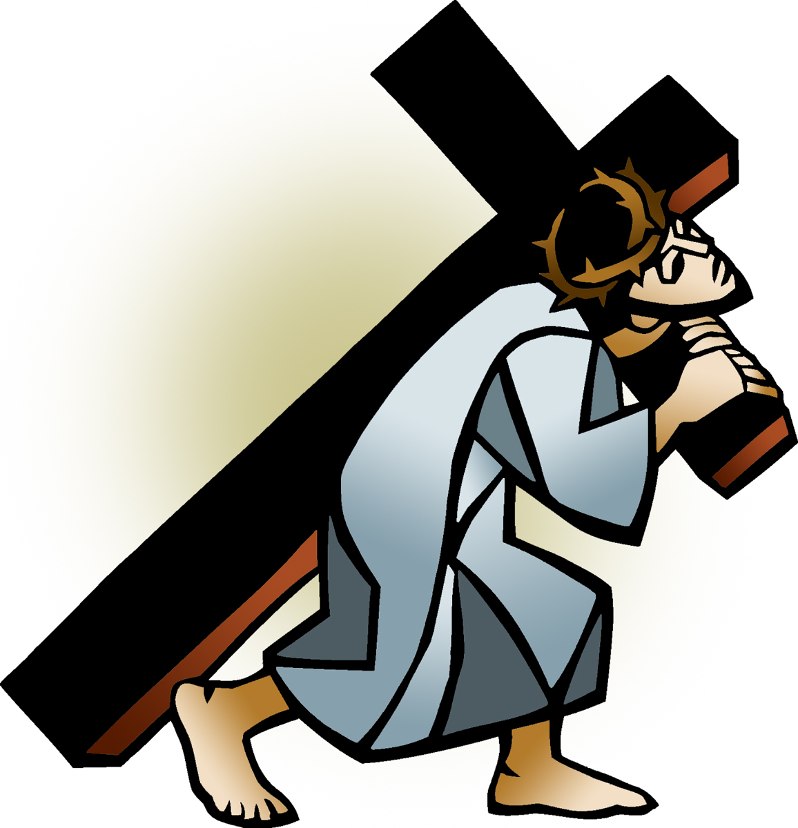 1156x1200 Jesus Carrying Cross Clipart