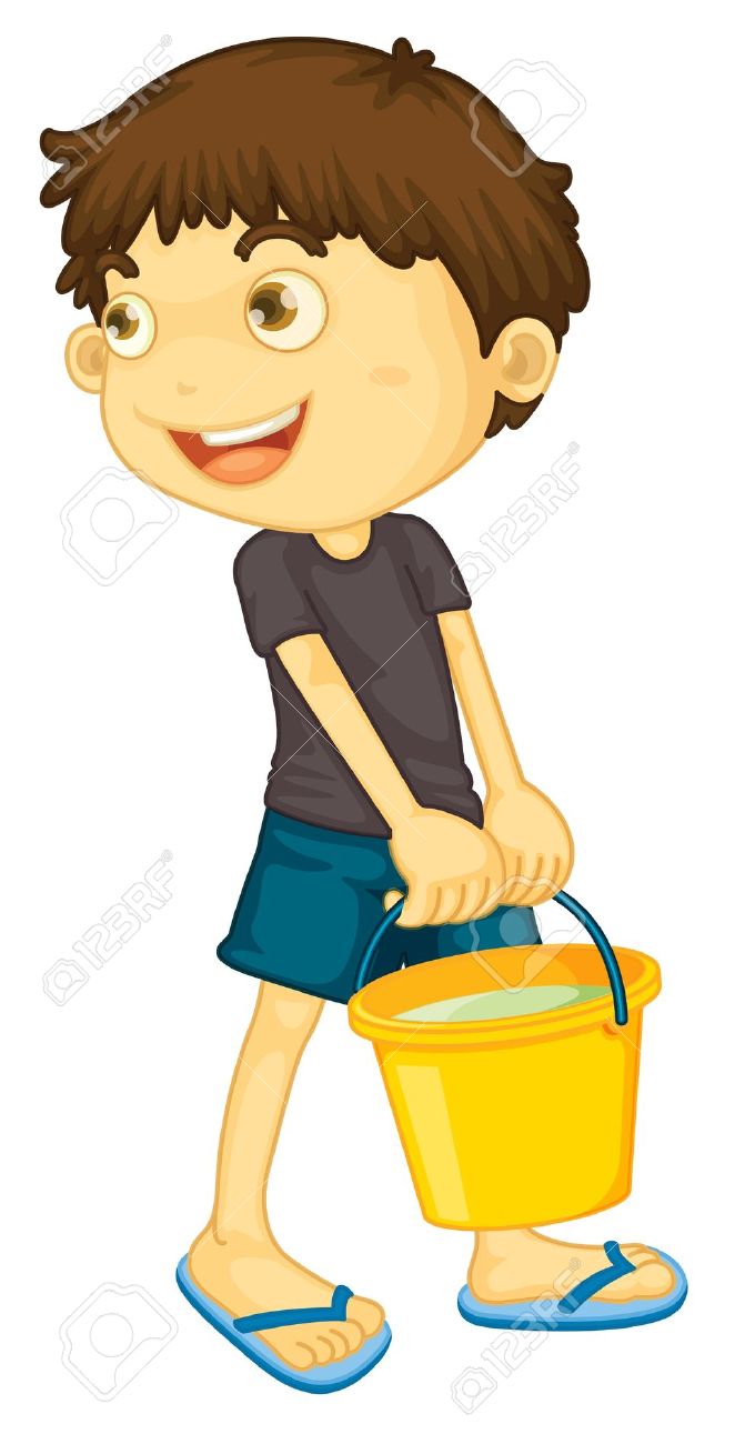 680x1300 Water Clipart Boy