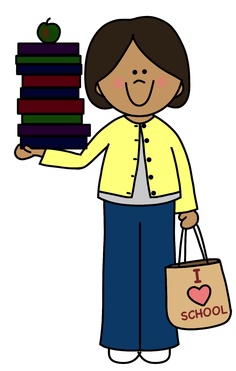 236x371 Carrying Books Clipart