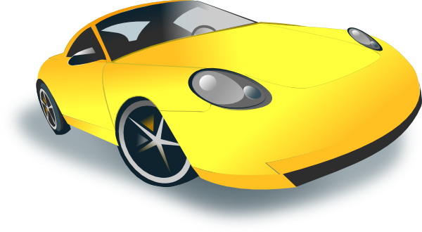 600x330 Sports Car Clip Art