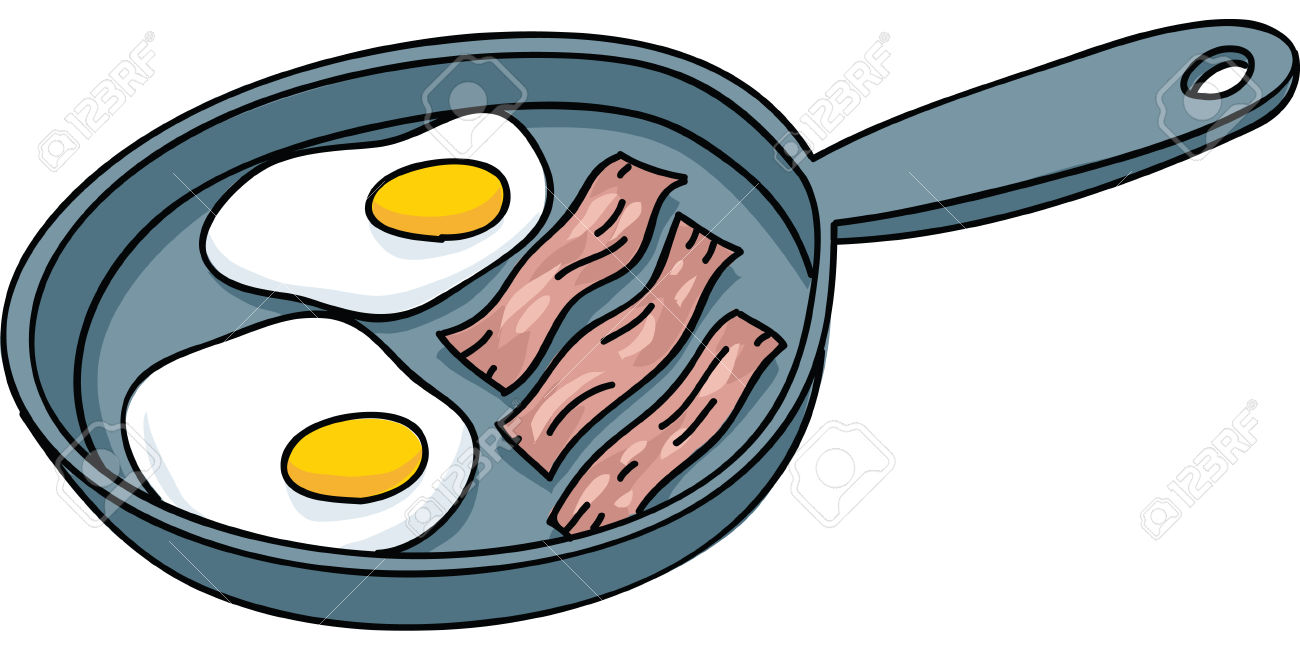 1300x650 Fried Egg Clipart Eggs And Bacon