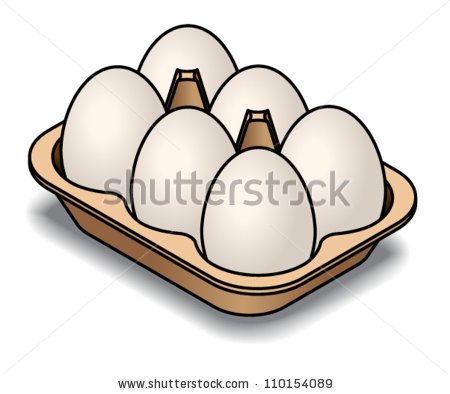 450x394 Ham Clipart Egg Carton