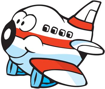 350x297 Airplane Clipart Face