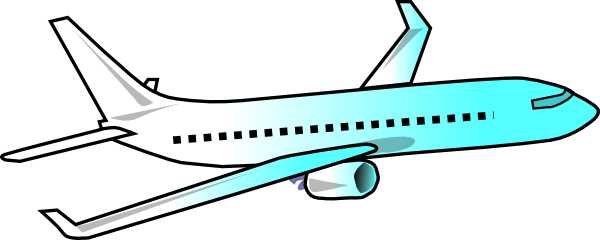600x240 Cartoon Clipart Aeroplane