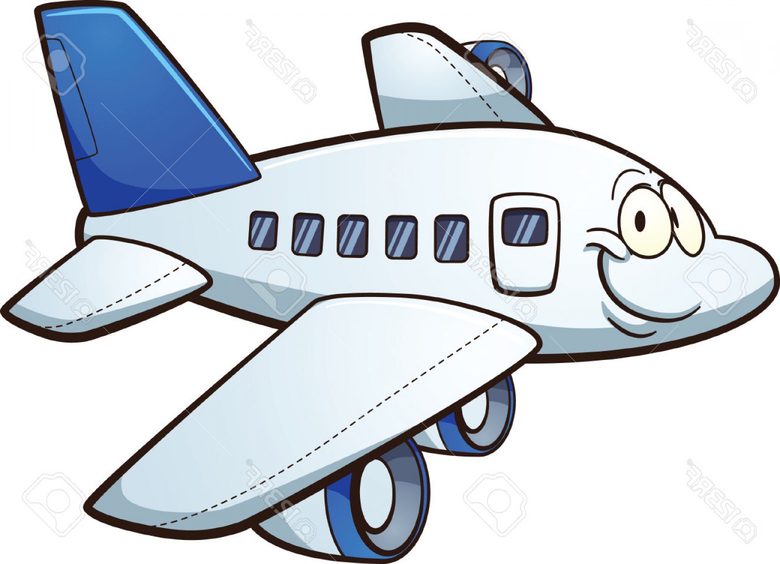 1560x1128 Airplane Cartoon Clipart 101 Clip Art