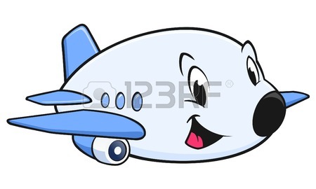 450x270 Cartoon Airplane Royalty Free Cliparts, Vectors, And Stock
