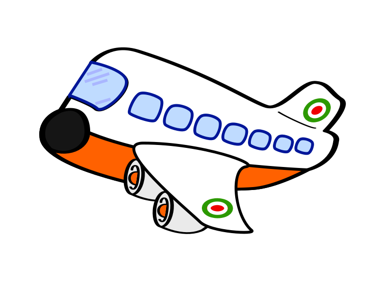 800x582 Comics Clipart Airplane