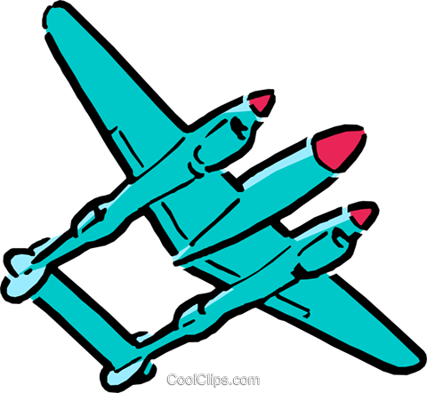 480x442 Cartoon Airplanes Royalty Free Vector Clip Art Illustration