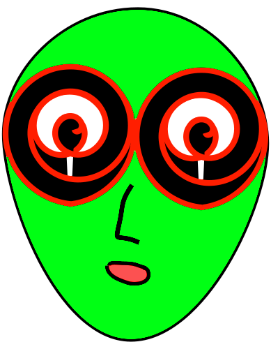 Cartoon Alien Clipart