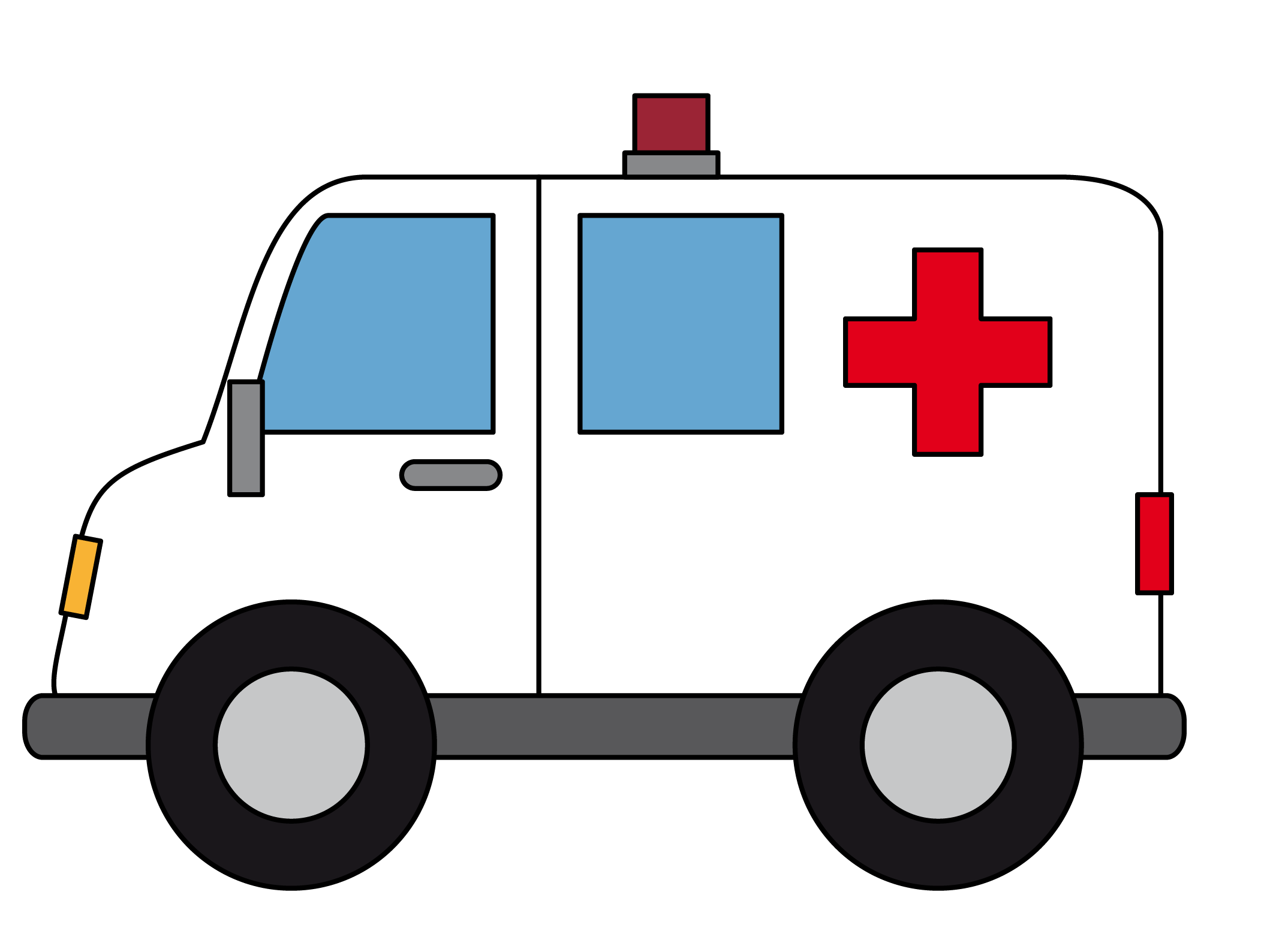 2103x1588 Cartoon Ambulance Png Clipart