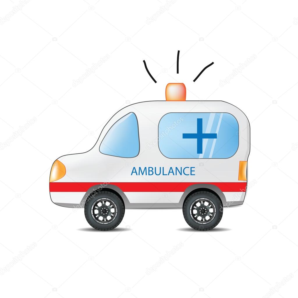 1024x1024 Funny Cartoon Ambulance Stock Vector Bigfatnapoleon