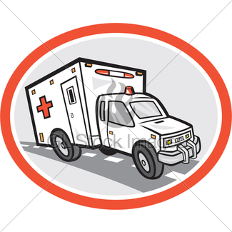 325x325 Ambulance Emergency Vehicle Cartoon Gl Stock Images