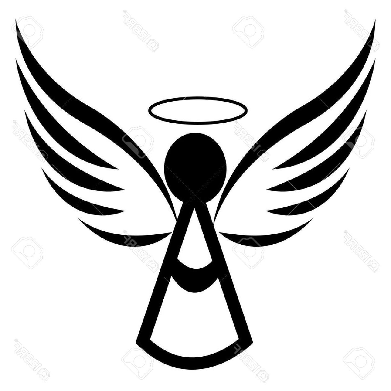 1300x1300 Best Hd Angel Icon Vector File Free Free Vector Art, Images