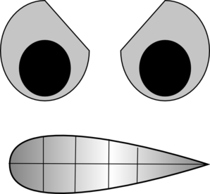 298x276 Angry Eyes With Mouth Clip Art