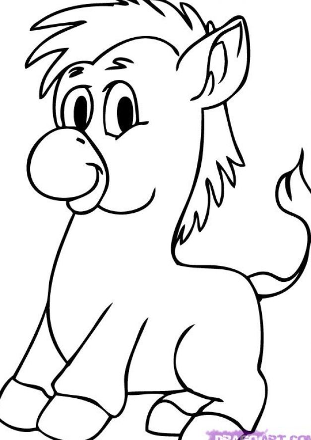 627x887 Cartoon Animals To Draw