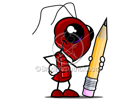 432x324 Ant Amp Pencil Clip Art Royalty Free Ant Amp Pencil Clipart