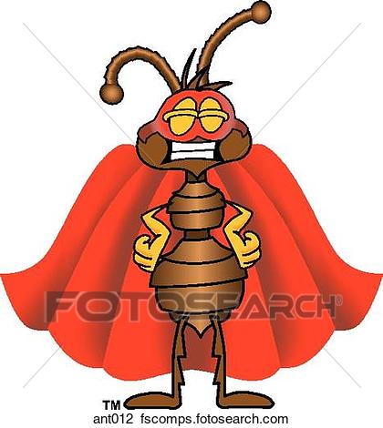 420x470 Clip Art Of An Ant