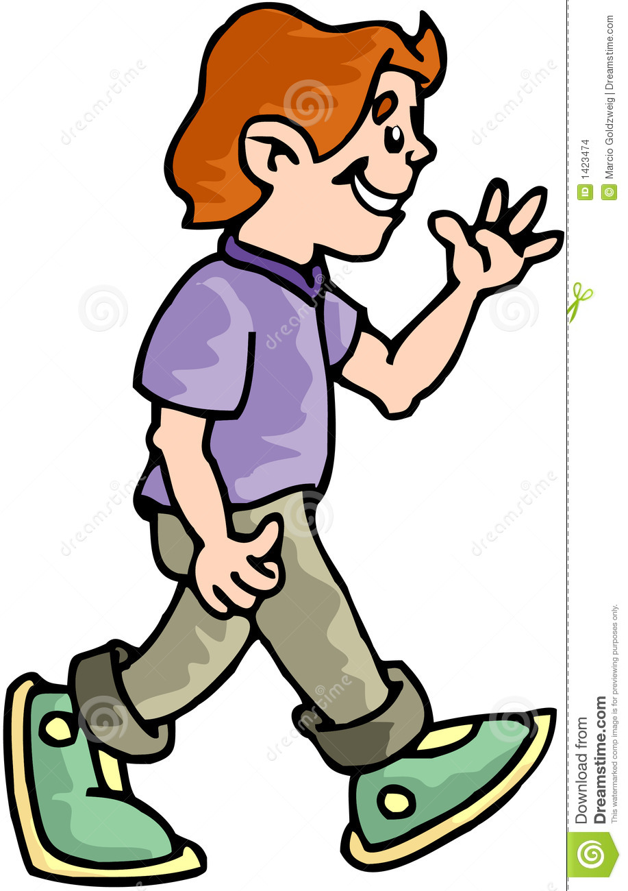 917x1300 Boy Walking Clipart