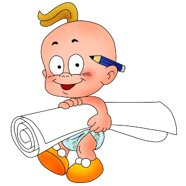 600x600 Funny Baby Boy Cartoon Clip Art Images. All Cartoon Funny Baby Boy