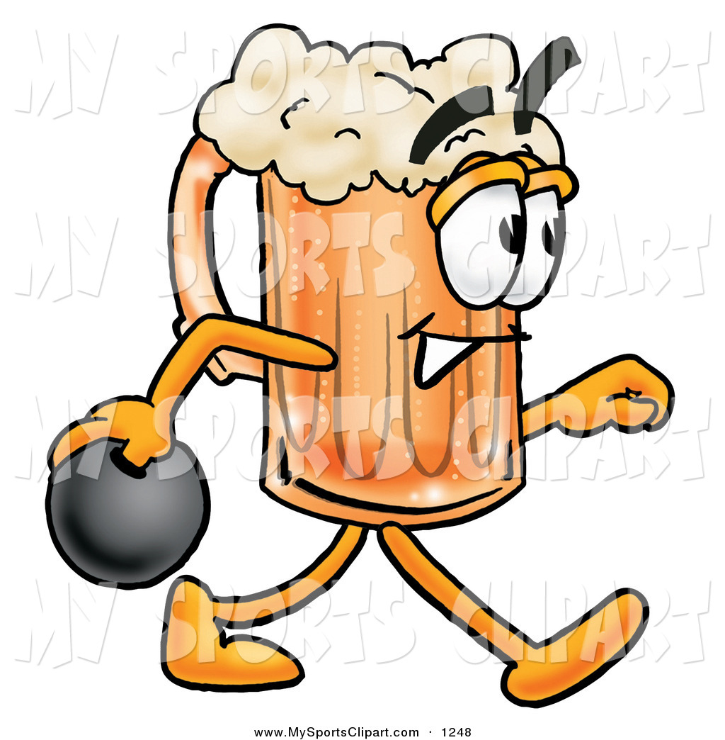 1024x1044 Sports Clip Art Of A Sporty Beer Mug Mascot Cartoon Character