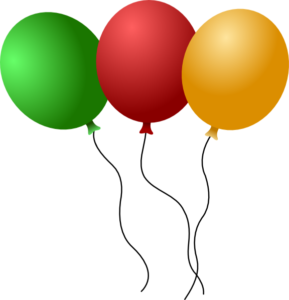 576x598 Balloons Clip Art