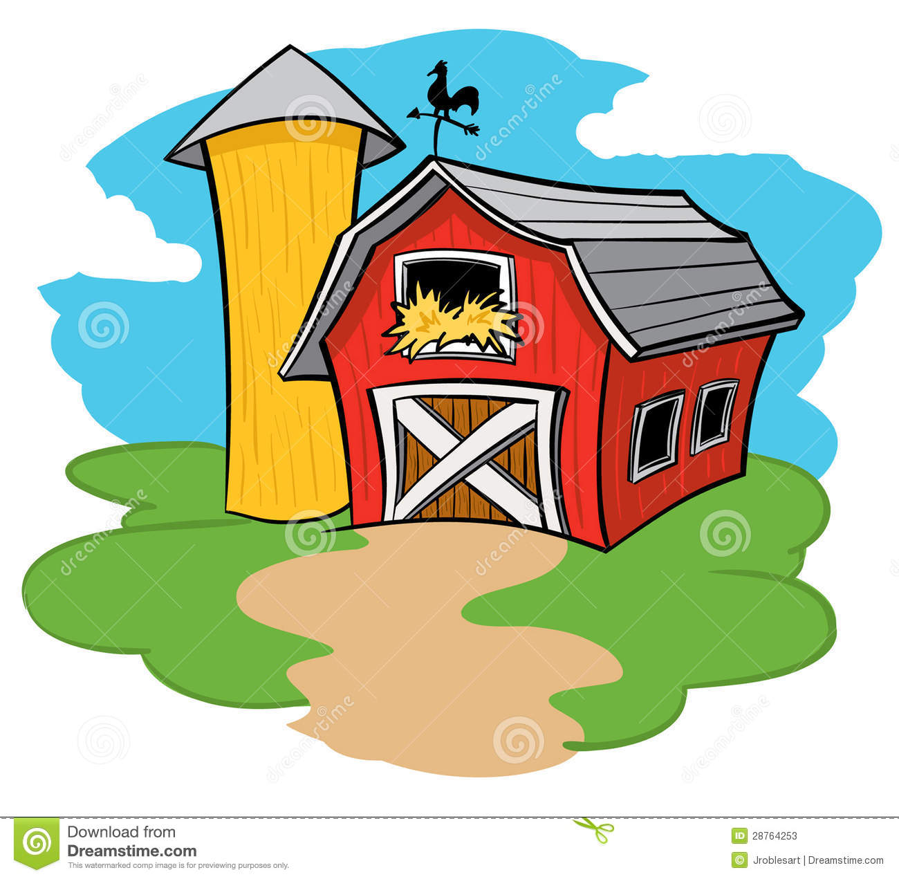 1300x1271 Barn Clipart Sunny