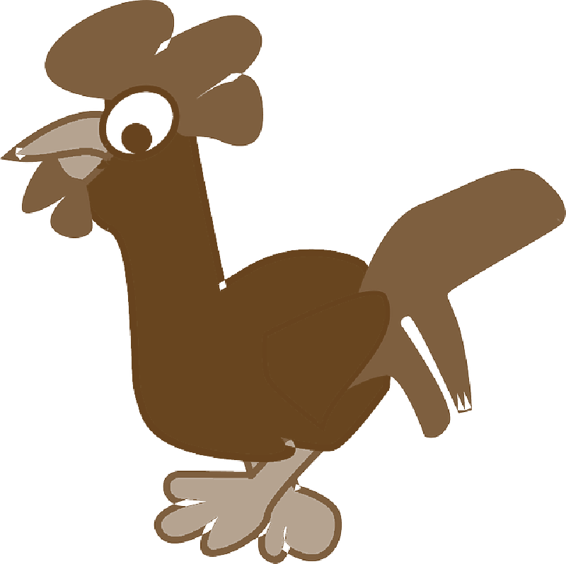 800x798 Green, Cartoon, Barn, Farm, Bird, Rooster, Chicken